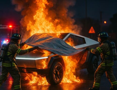 Why Fire Blankets May Be Risky in Electric Vehicle Fires: New Research Findings